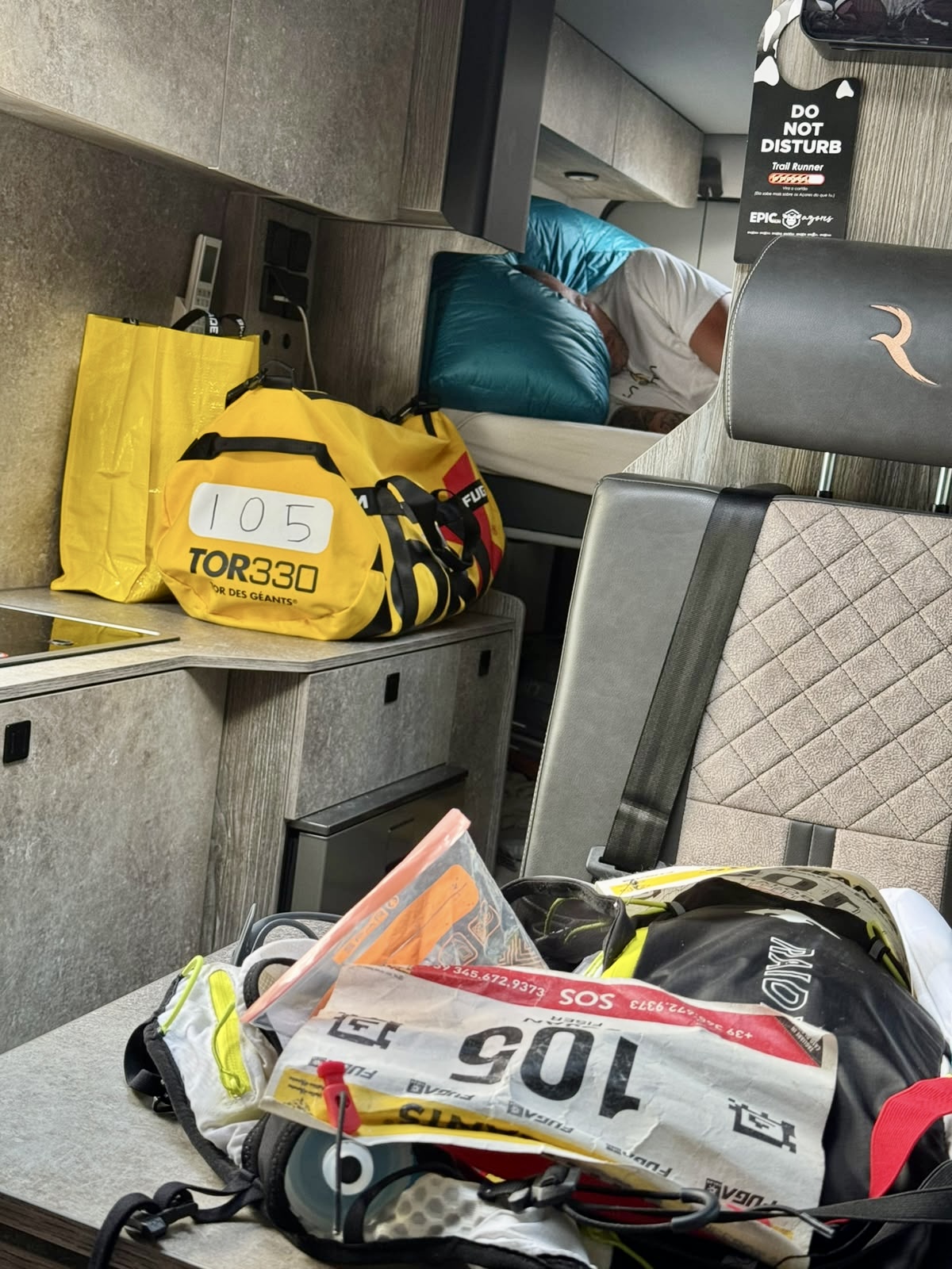 Oprema za TOR330 v avtodomu